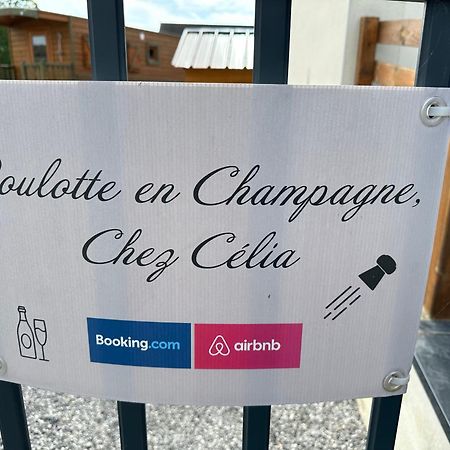 Fleury-la-RiviereChez Celia, Roulotte En Champagne别墅 外观 照片